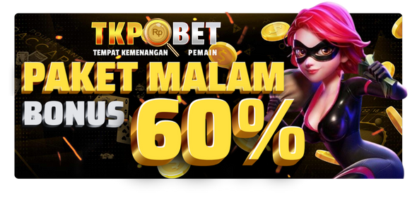 PAKET MALAM SLOT 60%